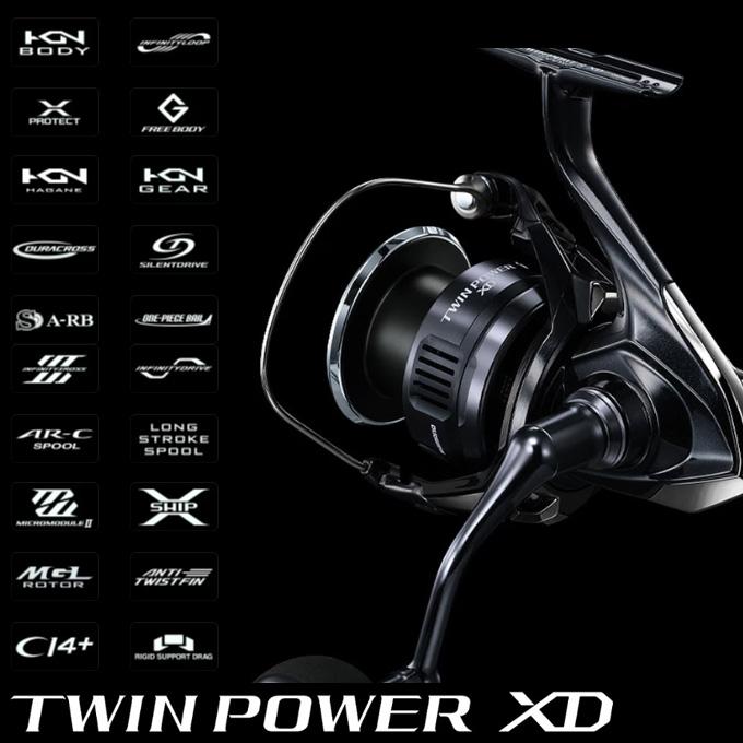 シマノ（SHIMANO） 25 ツインパワー XD 4000HG (2025年モデル