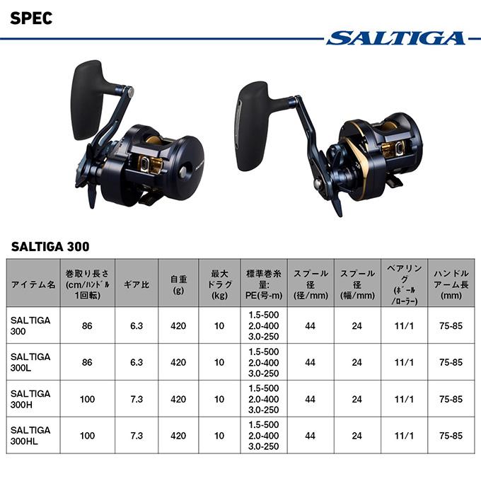 DAIWA（ダイワ） 25 ソルティガ 300L 左ハンドル (2025年モデル