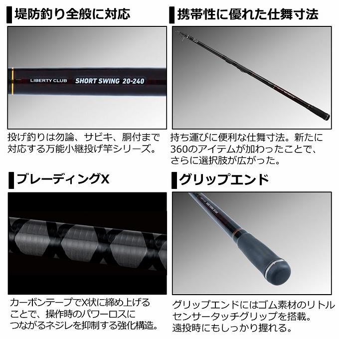 DAIWA（ダイワ） (7)【目玉商品】ダイワ リバティクラブ 小継 磯 2号