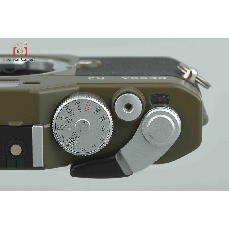 中古】Voigtlander フォクトレンダー BESSA R2 オリーブ レンジ