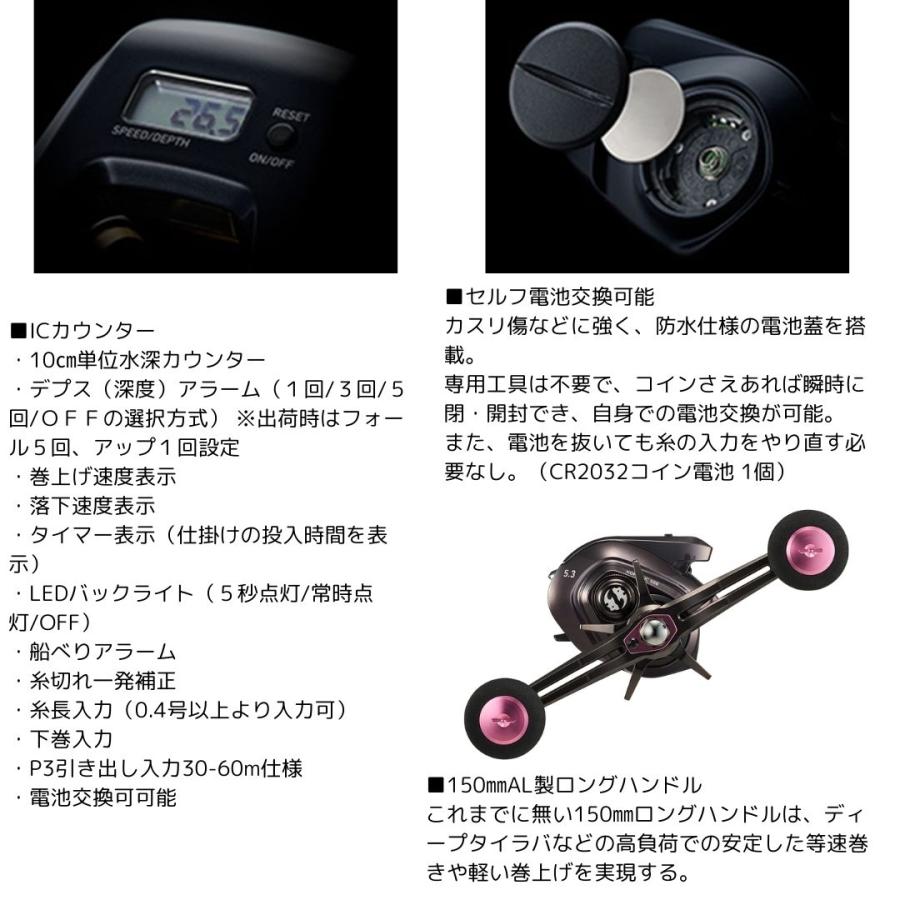 DAIWA（ダイワ） 24 紅牙 IC 200P 数量限定特価品 爆買 : フィッシング