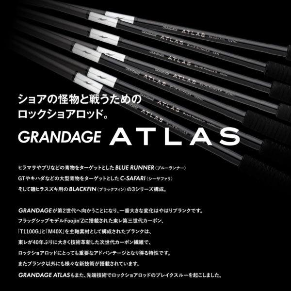 アピア（APIA）GRANDAGE ATLAS BLUE RUNNER 100HH グランデージ