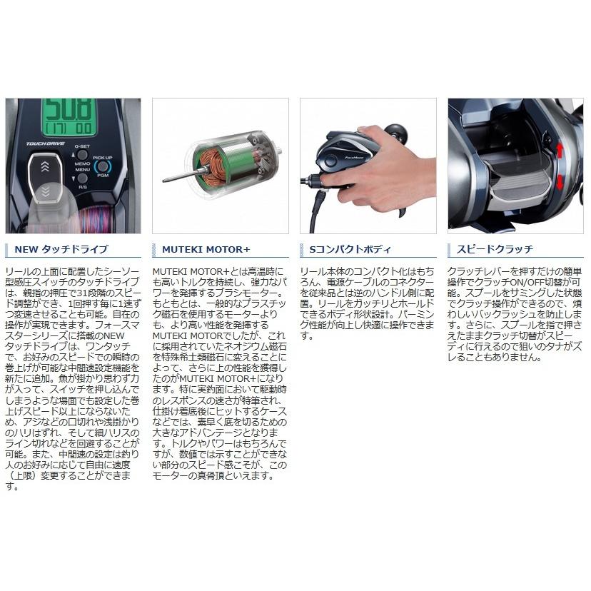 シマノ（SHIMANO） フォースマスター1000 【21モデル】『糸を同時購入