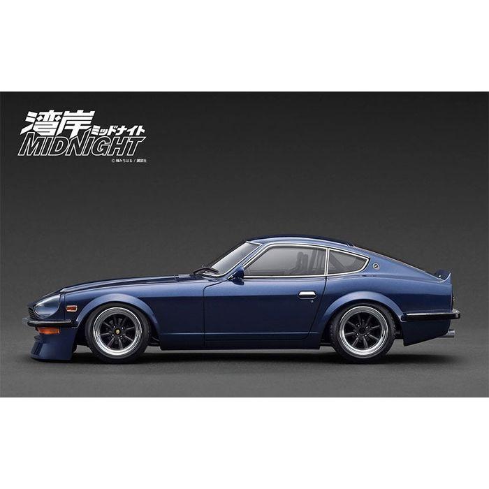 あすつく 1/18 NISSAN Fairlady Z (S30) Blue 湾岸MIDNIGHT Devil's