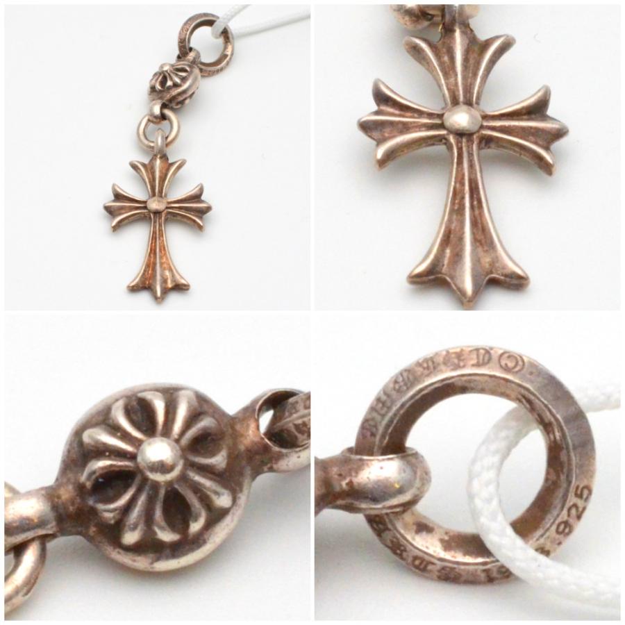 CHROME HEARTS（クロムハーツ） 1ボールタイニーCHクロス SV925 重量約