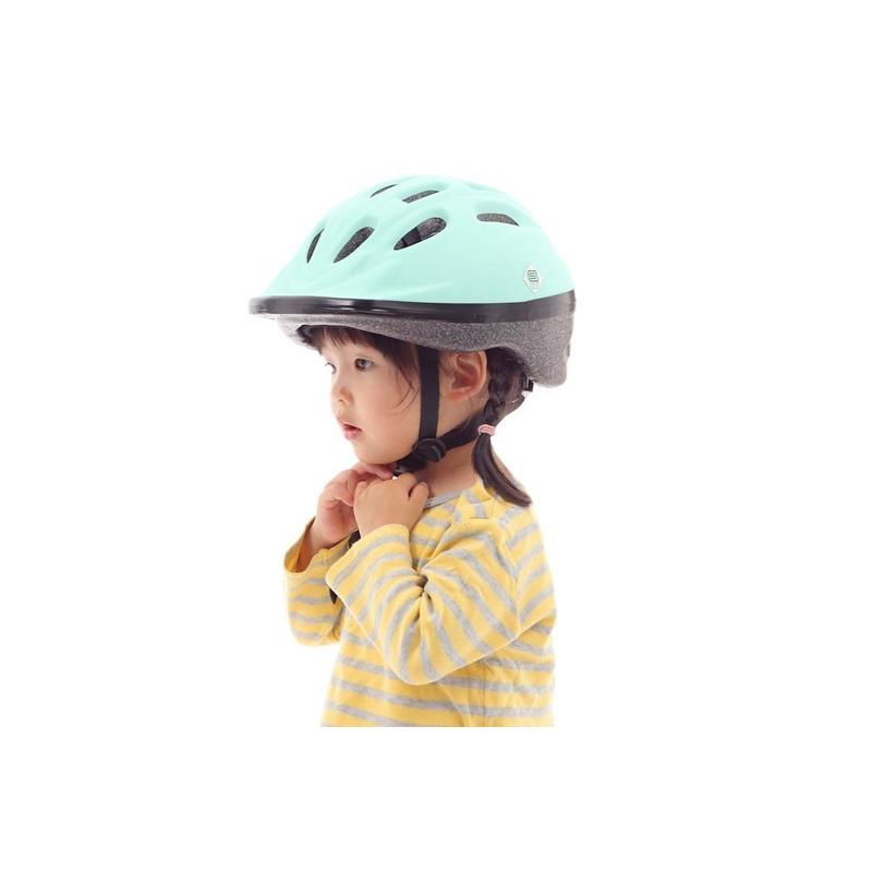 あすつく (土日祝除) 自転車 ヘルメット 子供 OMV-12 ミントグリーン