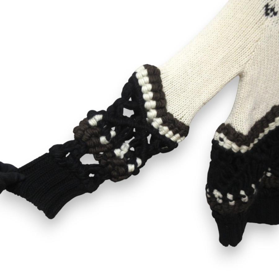 sacai（サカイ） 美品 20AW sacai ウール100％ ノルディック柄 かぎ