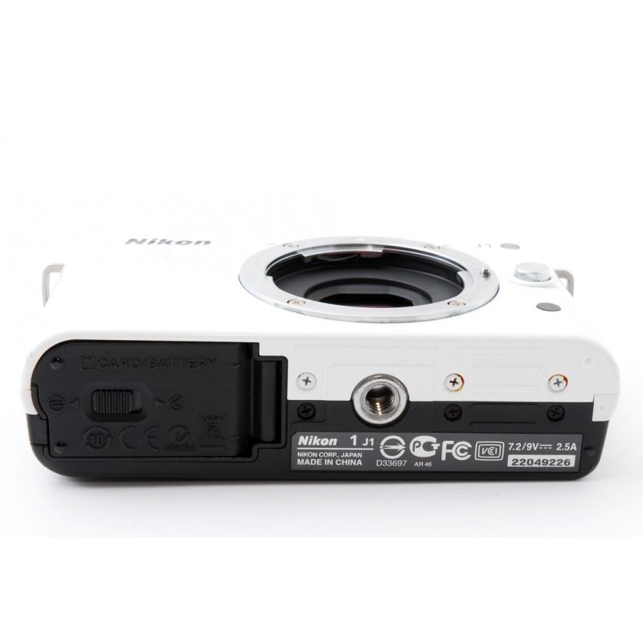 ニコンワン ミラーレス一眼 ニコン Nikon 1 J1 ホワイト レンズキット