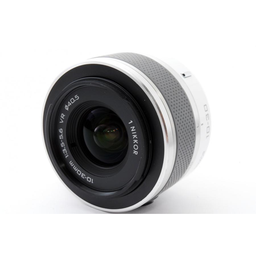 ニコンワン ミラーレス一眼 ニコン Nikon 1 J1 ホワイト レンズキット