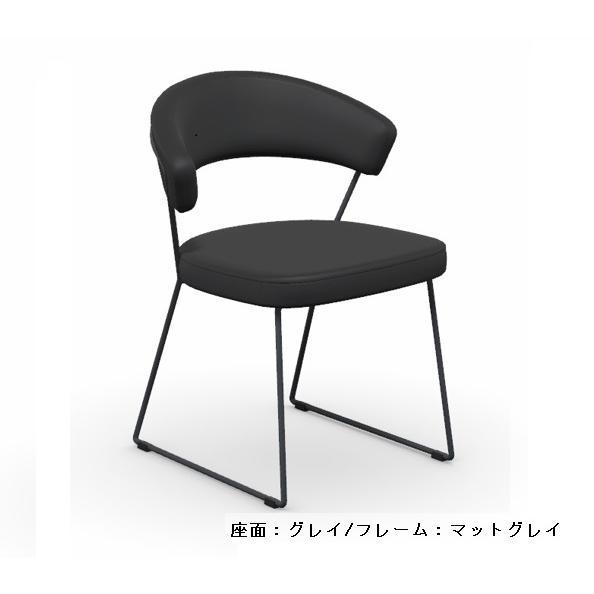 カリガリス コヌビア ニューヨーク チェア 座面ソフトレザー 2脚セット