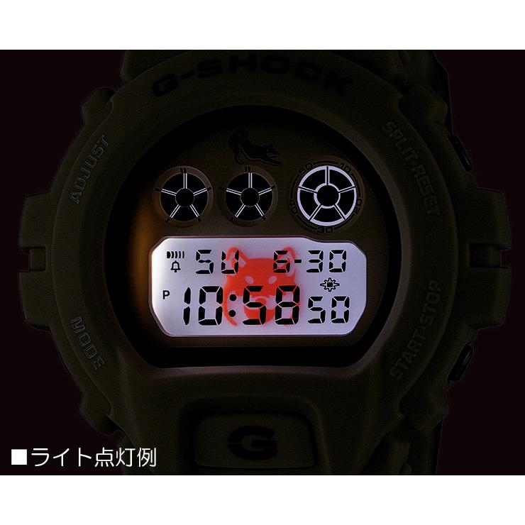 ORIGIN(G-SHOCK) G-SHOCK Gショック 柴犬モチーフ「白柴」 DW-6900SHB