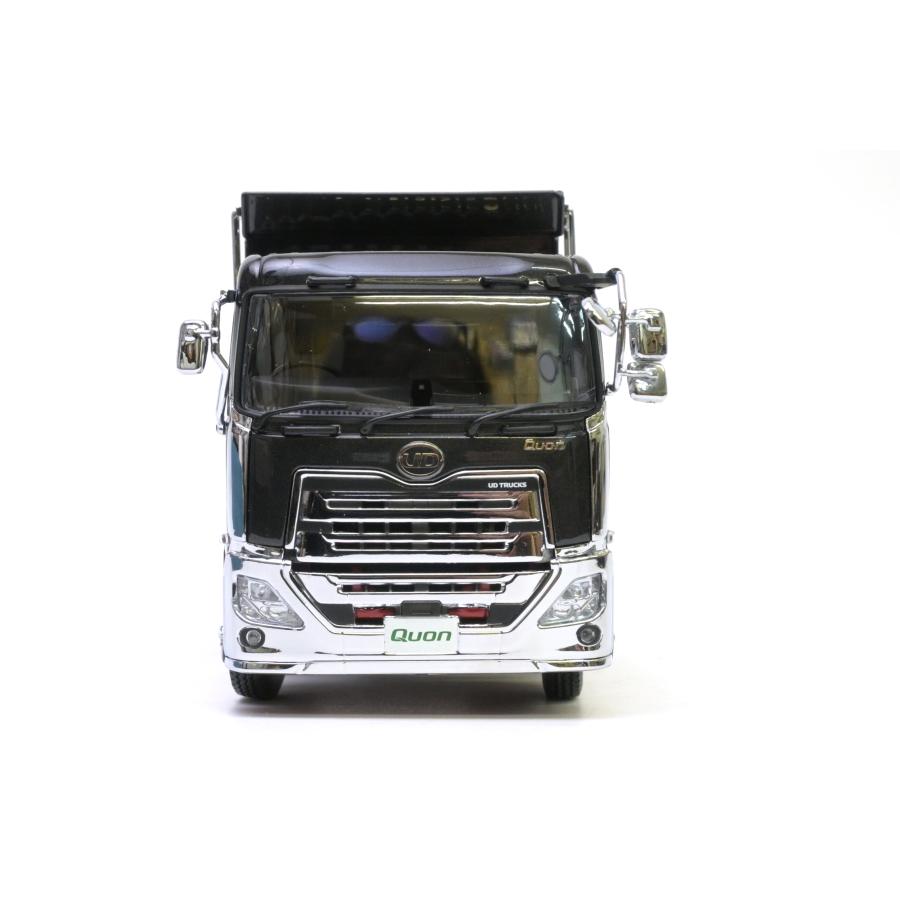 ☆1/43 UD QUON ダンプトラック （極東開発工業）（ブラック） KYOSHO