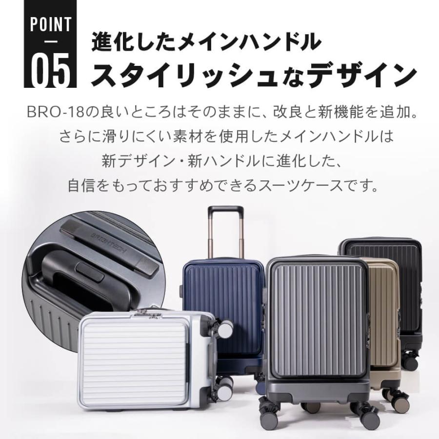BRIGHTECH ブライテック スーツケース 機内持ち込み キャリーケース S