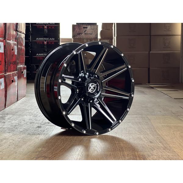 新品 深リム 20インチ タイヤ ホイールセット XF OFFROAD XF220 20x10j