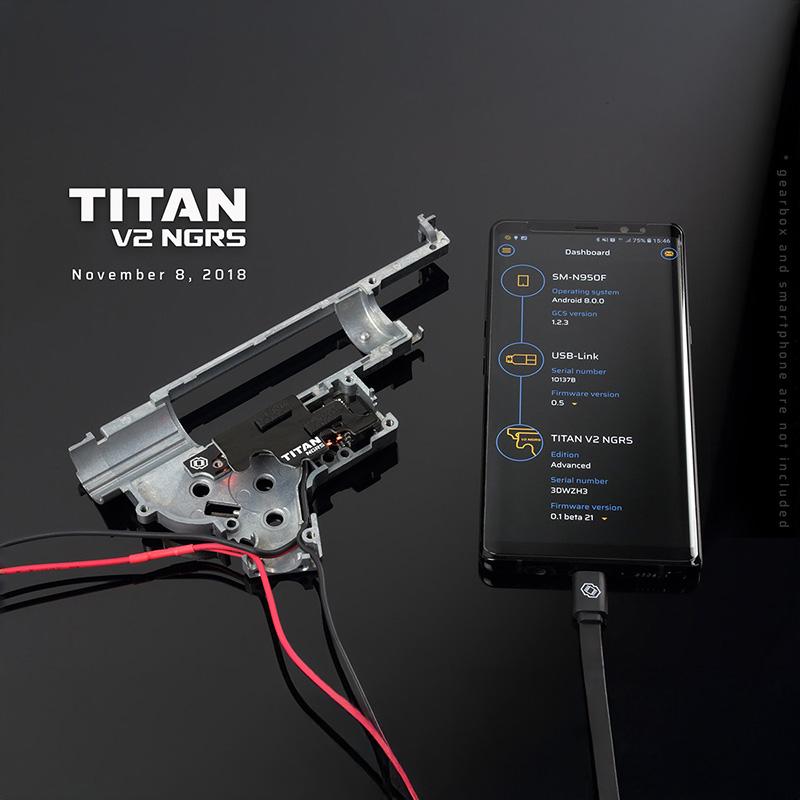 GATE TITAN 次世代電動ガン メカボックス用 前方配線 V2 NGRS Expert