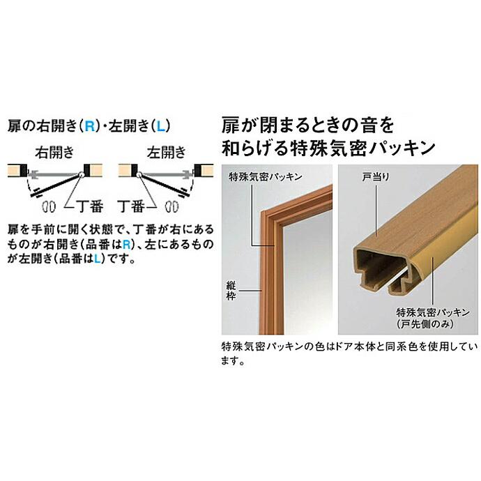 DAIKEN 大建工業 イエリア 片開きドア 固定枠 U8デザイン 室内ドア