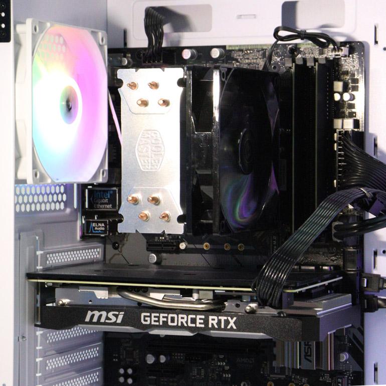 あすつくCPUグレードアップ 新品ケース 光る 高コスパ ゲーミングPC