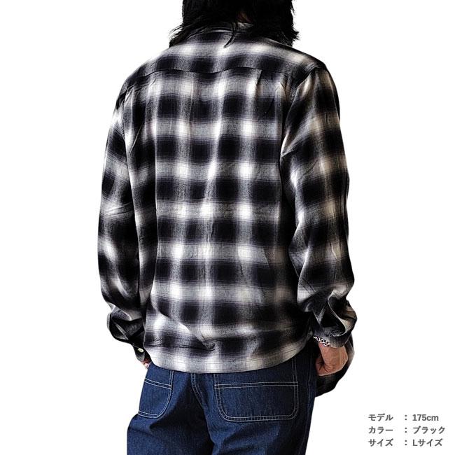 TOWNCRAFT（タウンクラフト） チェック シャツ 60S LOOP COLLAR SHIRTS