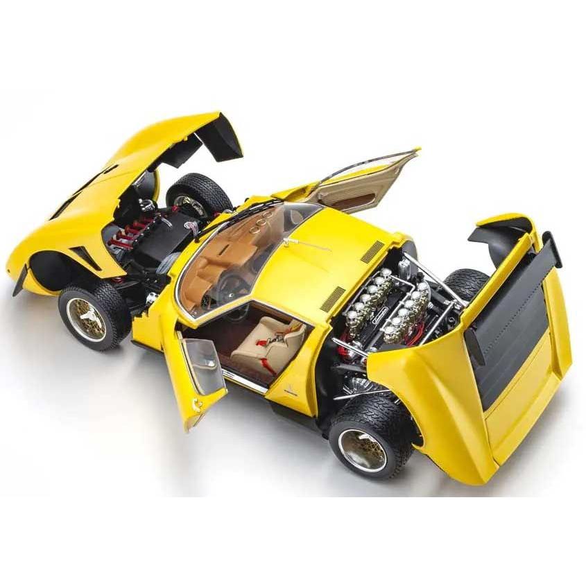 京商 1/ 18 ランボルギーニ ミウラ SVR (イエロー/ ブラック