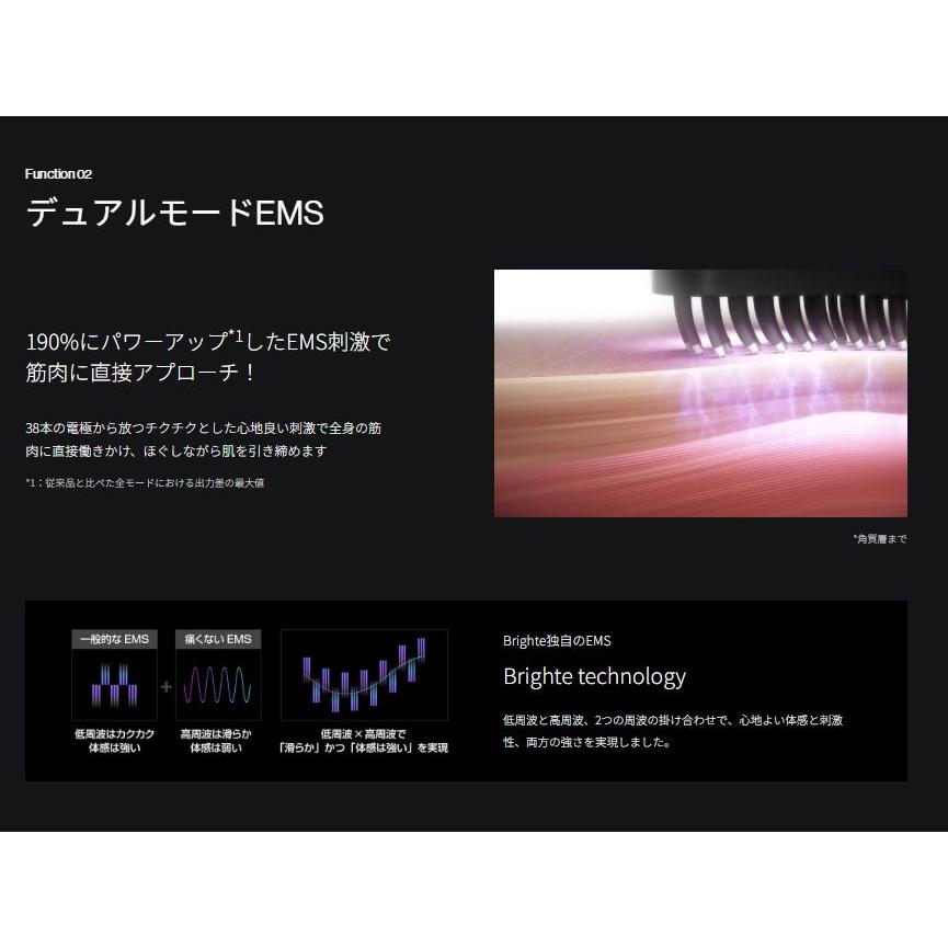 ブライト エレキブラシプラス ブラシ型美顔器 + エレキローション