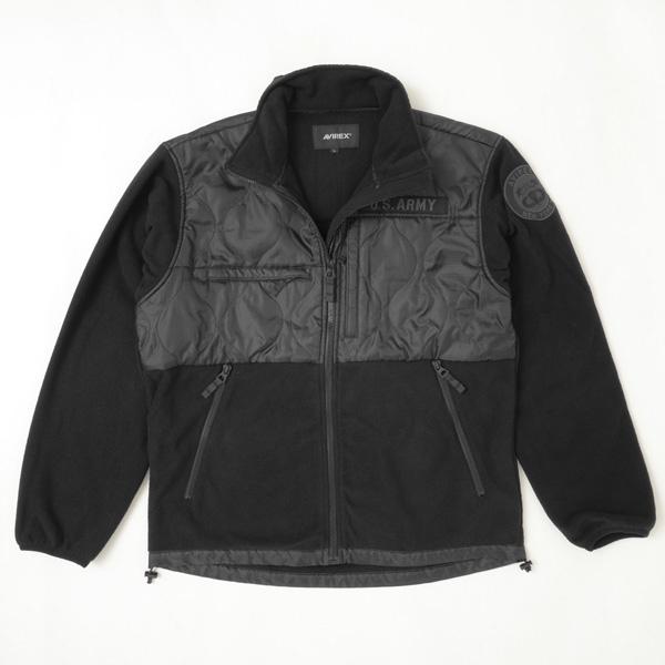 AVIREX（アヴィレックス） アビレックス 6122147 QUILT COMBI FLEECE