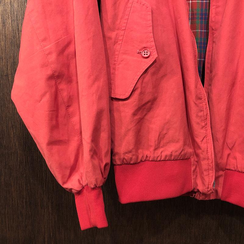 Baracuta G9 Harrington Jacket Scarlet Red Cotton 100% Early Aero