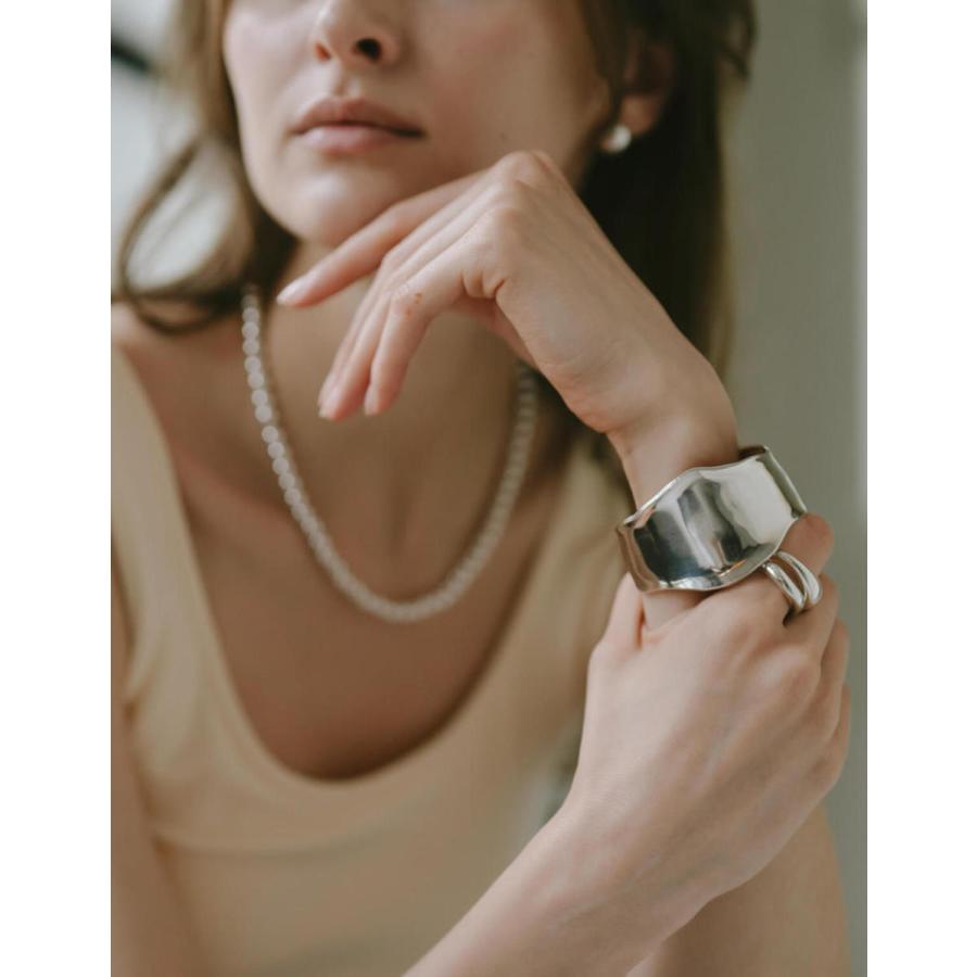 Ops.（オプス） バングル ブレスレット レディース ワイドブレスレット