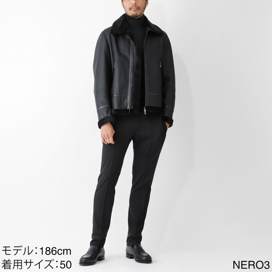 エンメティ EMMETI レザージャケット ORWELL ムートンジャケット
