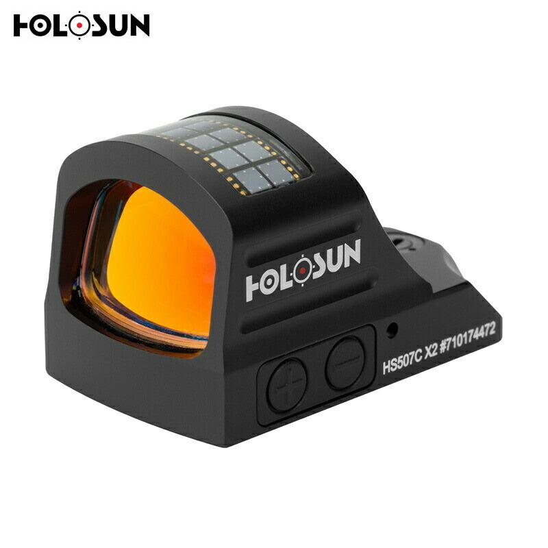 HOLOSUN ドットサイト HS507C X2 Open Reflex レッド サークル ダット