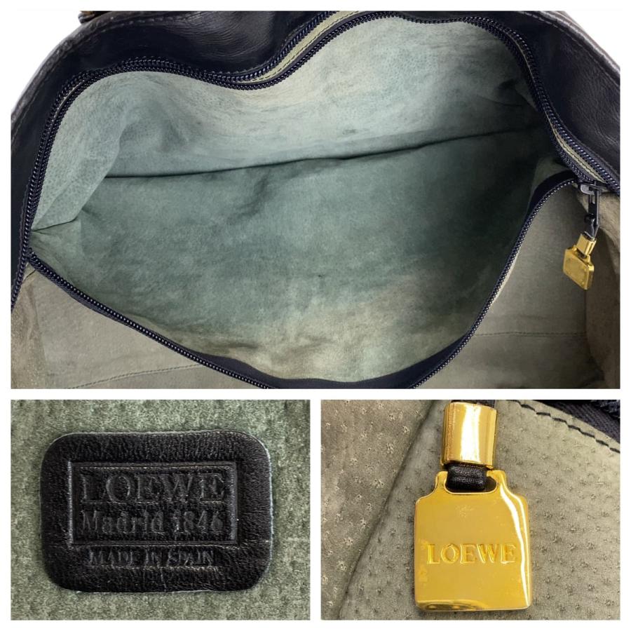 LOEWE（ロエベ） 美品 ヴィンテージ アナグラム アマソナ50 男女兼用