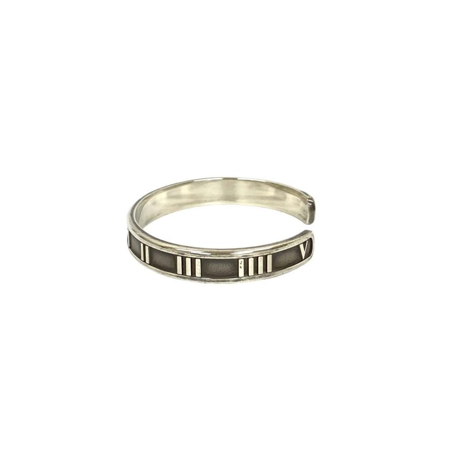 TIFFANY&Co.（ティファニー） 極 美品 希少品 アトラス バングル ロゴ