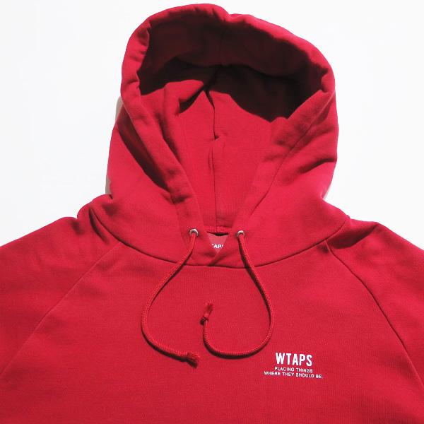 WTAPS（ダブルタップス） OG HOODIE オージー フーディー レッド プル