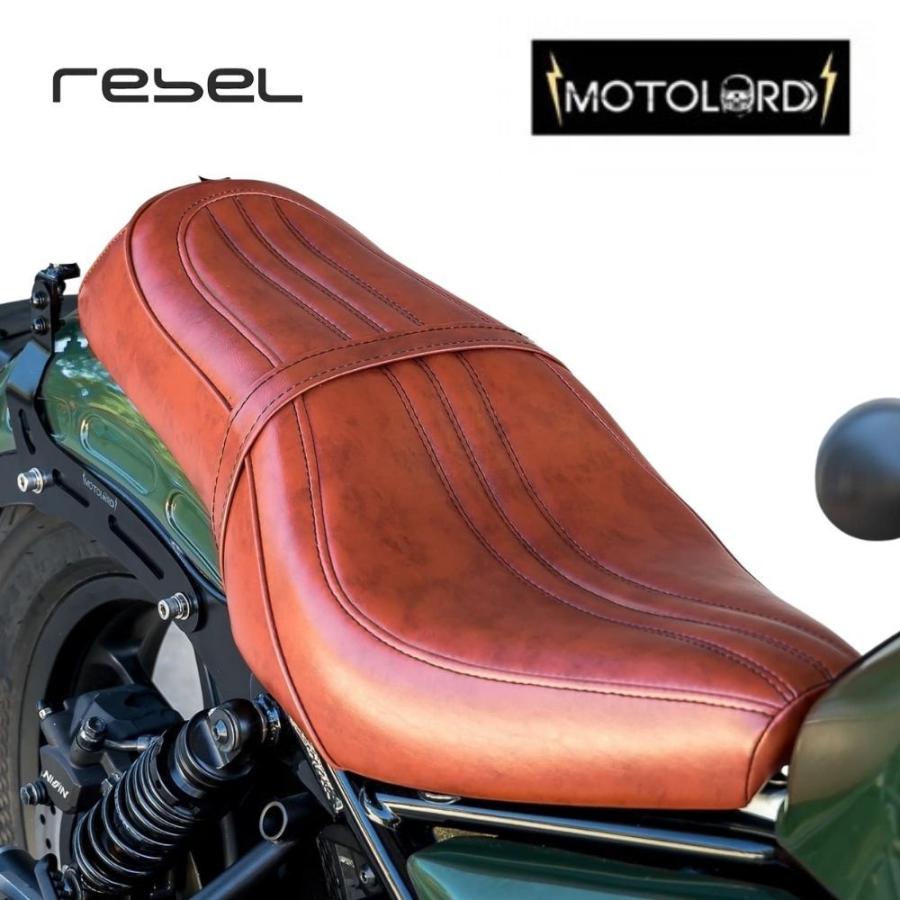 ホンダ（HONDA） レブル250/500交換用ダブルシート/モトロード
