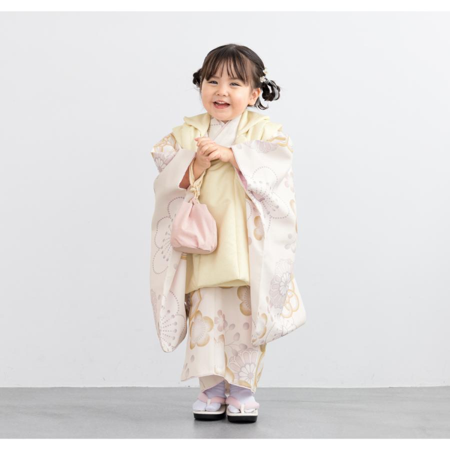 SOUBIEN（創美苑） 七五三 着物 3歳 レトロ 被布 販売 女の子 三歳