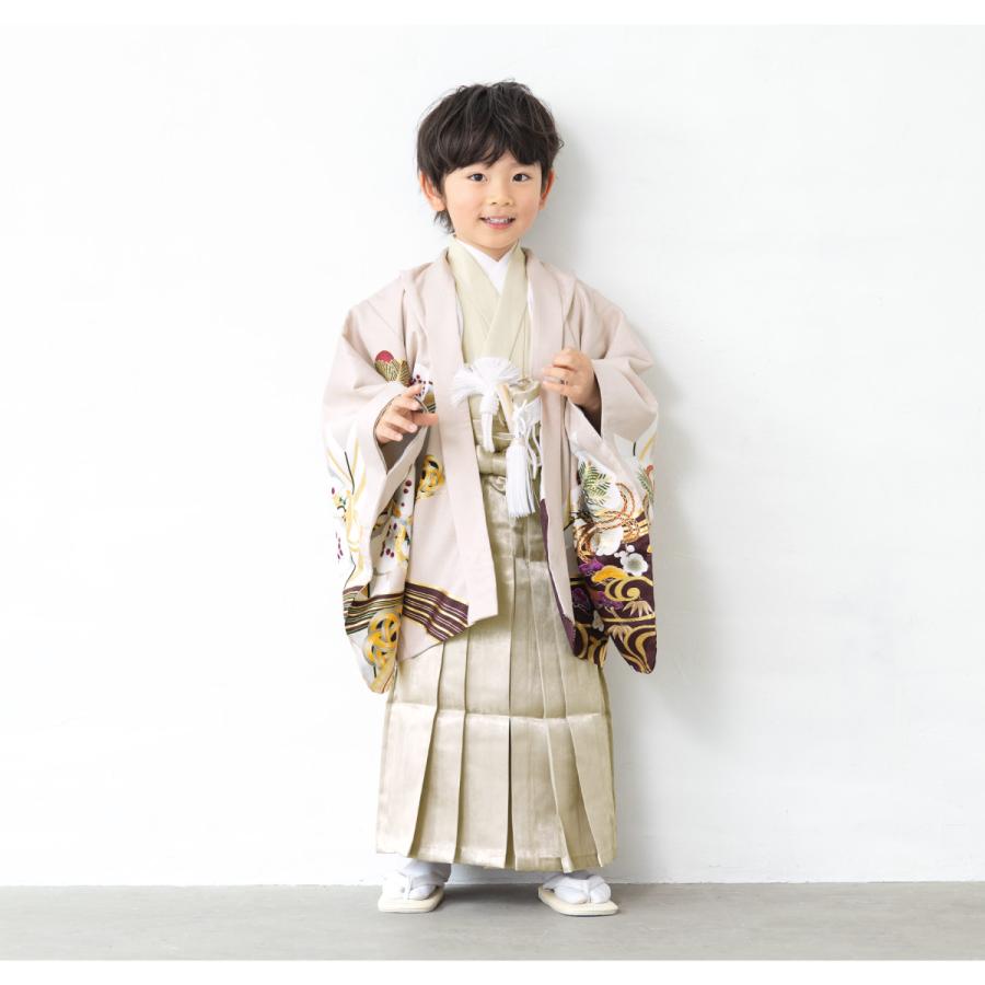 SOUBIEN（創美苑） 七五三 フルセット レンタル 5歳 着物 羽織 男の子