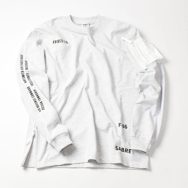 AVIREX（アヴィレックス） アビレックス Tシャツ サイドジップ