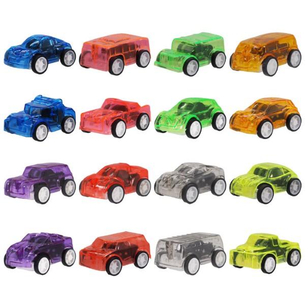 ミニクリア バラエティ プルバックカー 50個セット sy5310 ミニカー