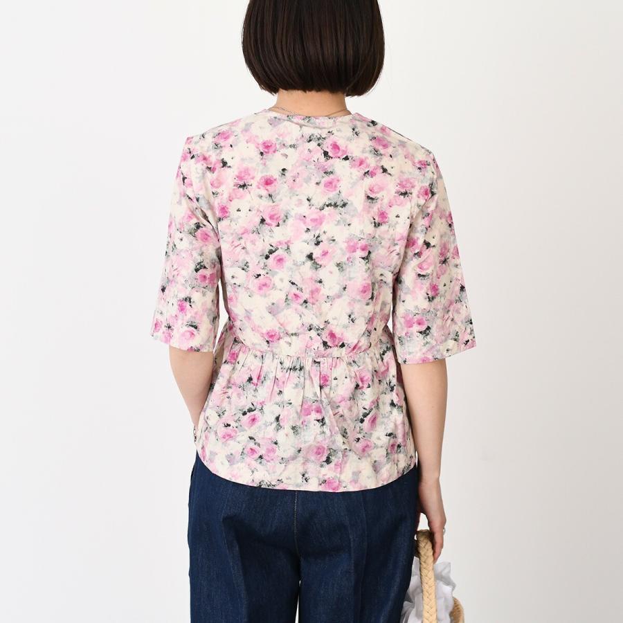 GANNI（ガニー） トップス フローラル ブラウス シャツ F8710