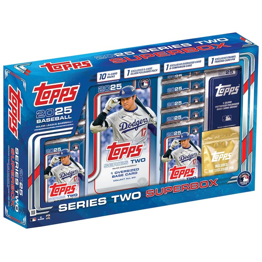 Topps 2025 Topps Baseball Series 2 Factory Sealed Super Box 未開封