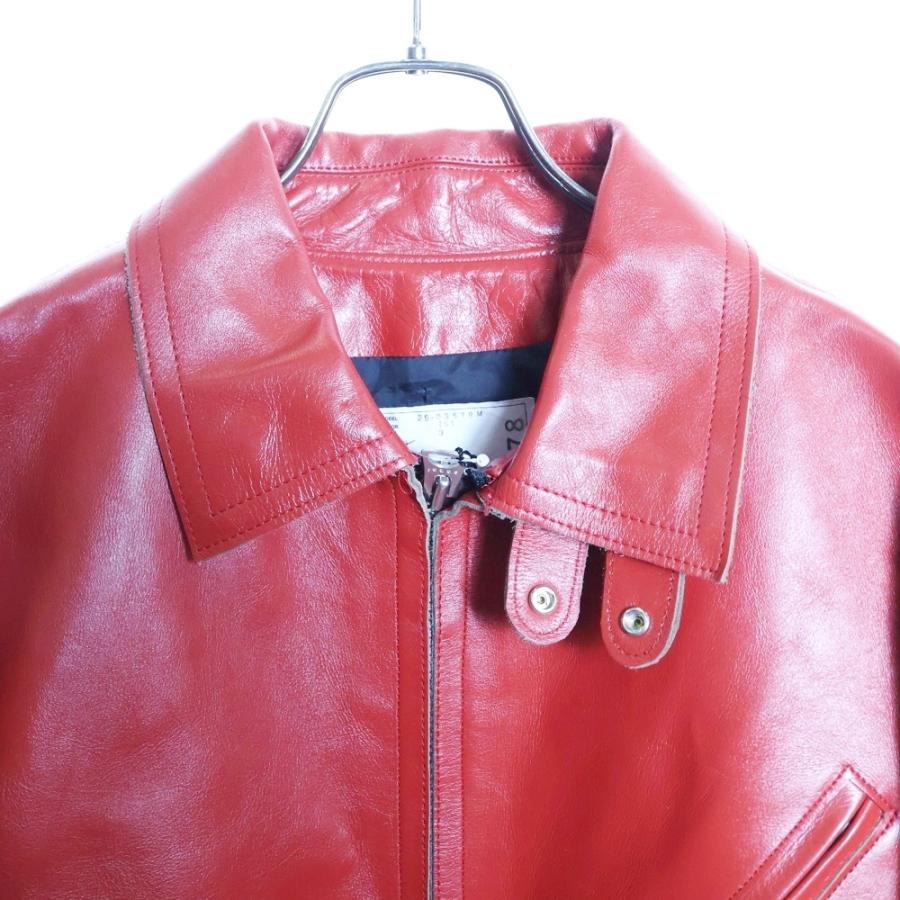 sacai（サカイ） 25SS LEATHER JACKET マルチポケット ジップアップ