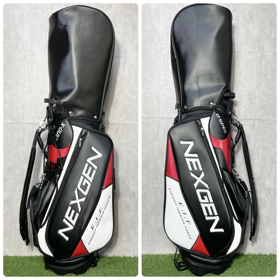 美品】NEXGEN ネクスジェン キャディバッグ ゴルフバッグ 軽量モデル