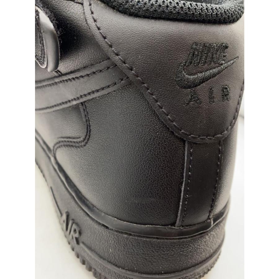 NIKE◇AIR FORCE 1 MID 07_エアフォース ミッド 07/27.5cm/BLK/レザー