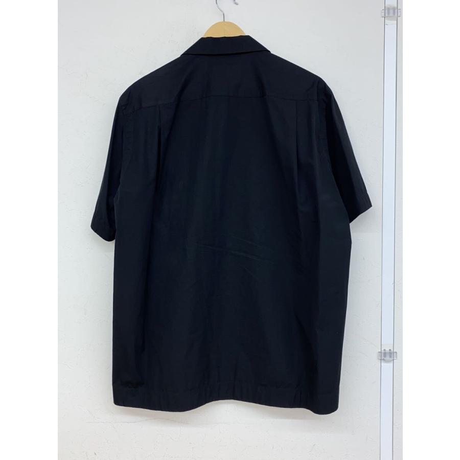 sacai◇半袖シャツ/2/コットン/BLK/無地/24-03365M// : セカンド