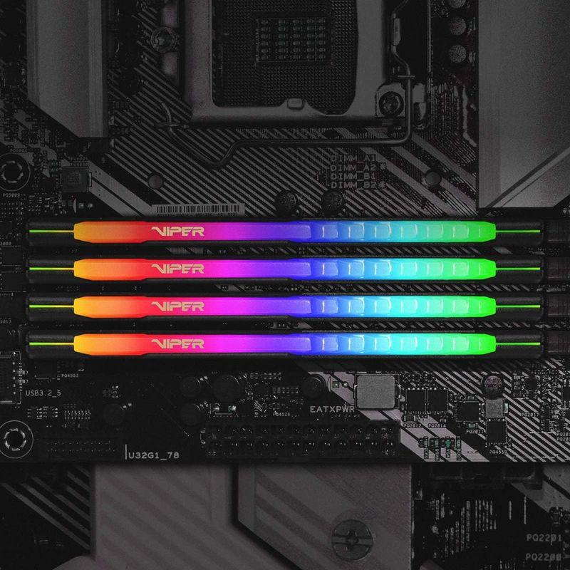 Patriot Memory パトリオットメモリ Viper Steel RGB DDR4 3600MHz PC4