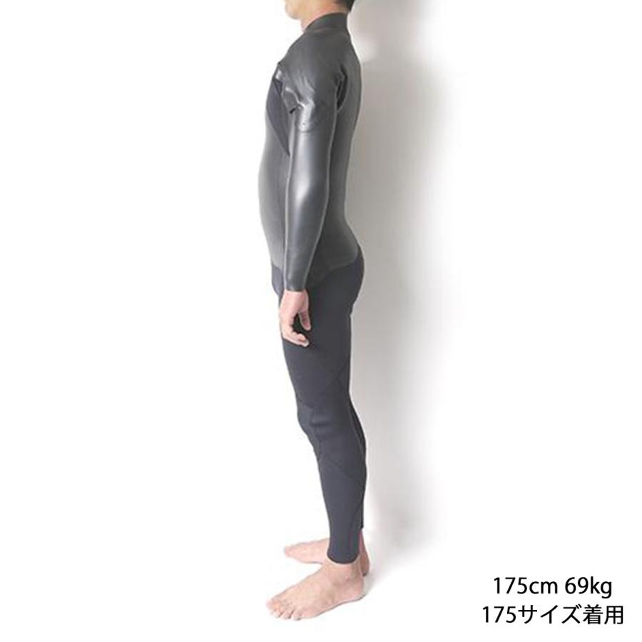ウエットスーツ フルスーツ 3mm ユニセックス チェストジップ