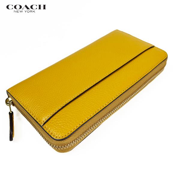 COACH（コーチ） 財布 長財布 アコーディオン ジップ ウォレット