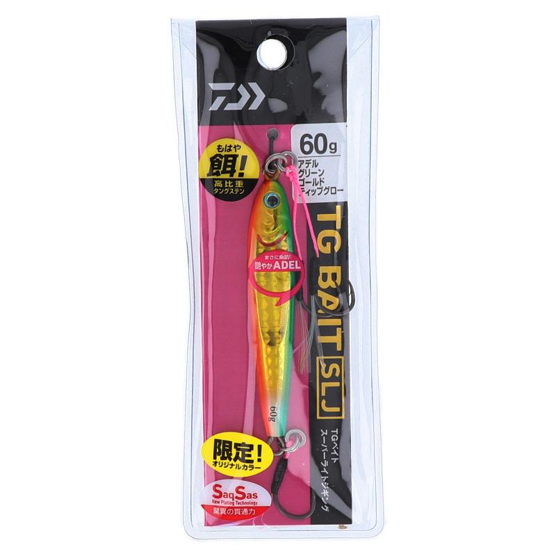 DAIWA（ダイワ） ジグ TGベイト SLJ 60g アデルグリーンゴールド