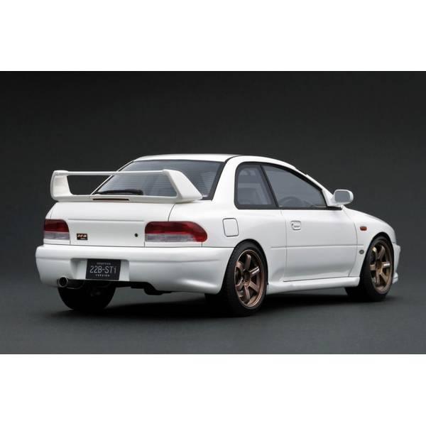 1/18 スバル インプレッサ 22B-STi Ver. GC8改 ホワイト 完成品