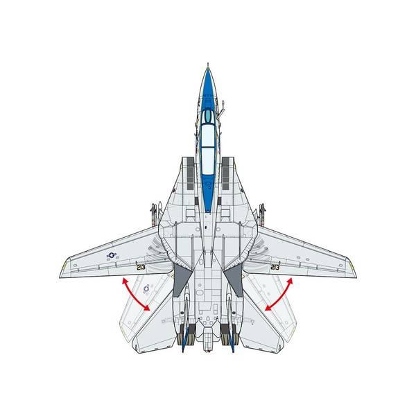 タミヤ（TAMIYA） 1/72 グラマン F-14D トムキャット スケールモデル