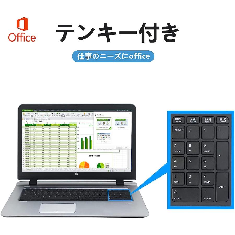 ProBook HP 第6世代 Core i5-6200U メモリ 8GB SSD 256GB Windows11